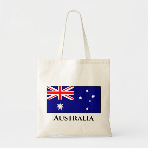 Australia Australian Flag Tote Bag