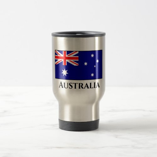 Australia Australian Flag Travel Mug
