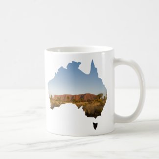 Australia Ayers Rock Uluru Landscape Photo Shape