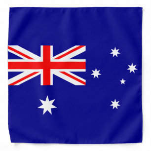 Australia Bandana, patriotic Australian Flag Bandana