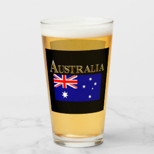 AUSTRALIA BEER GLASS