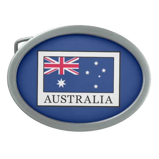 Australia Belt Buckle (Front)