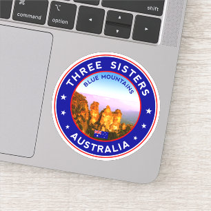  Australia, Blue Mountains, Three Sisters Sticker