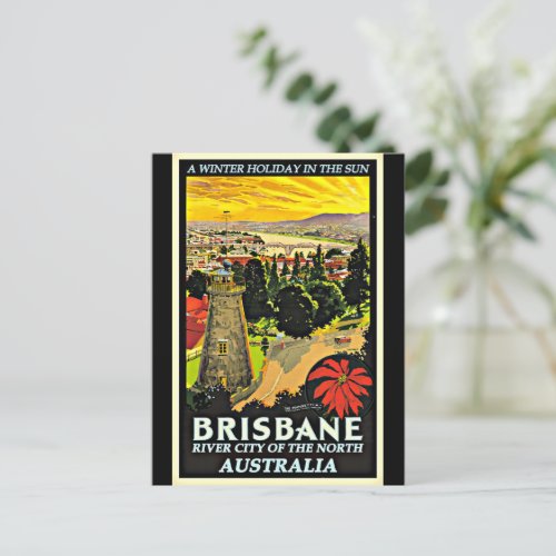 Australia_Brisbane a Winter Holiday in the Sun Postcard