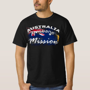 Australia Brisbane Mormon LDS Mission T-Shirt
