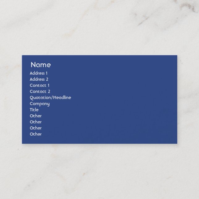 Australia - Business Business Card (Front)