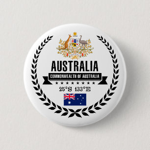 Australia Button
