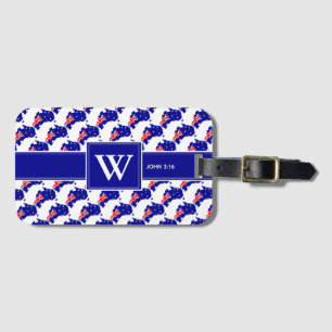 AUSTRALIA Christian Monogram Luggage Luggage Tag