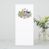 Australia coat of arms (Standing Front)