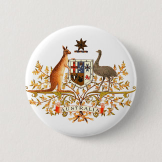 australia coat of arms button