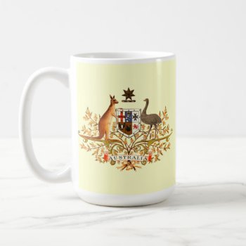 Australia Coat Of Arms Coffee Mug by flagart at Zazzle