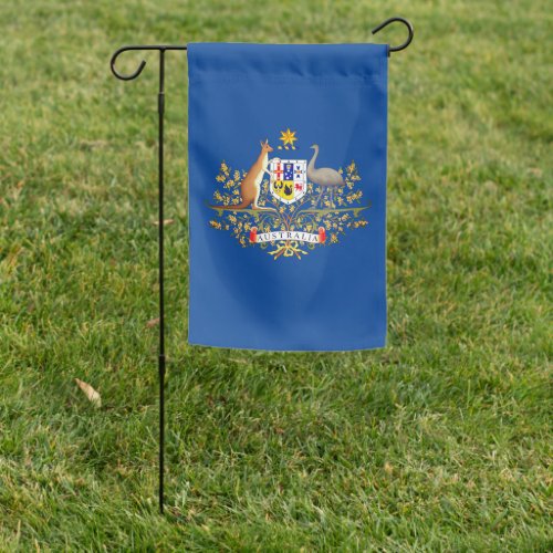 Australia Coat of Arms Garden Flag