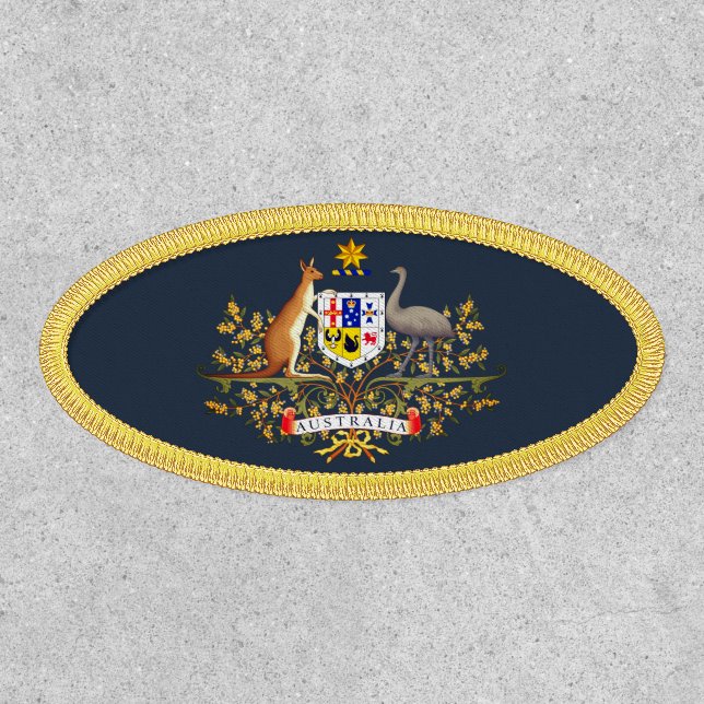 Australia Coat of Arms Patch (Front)