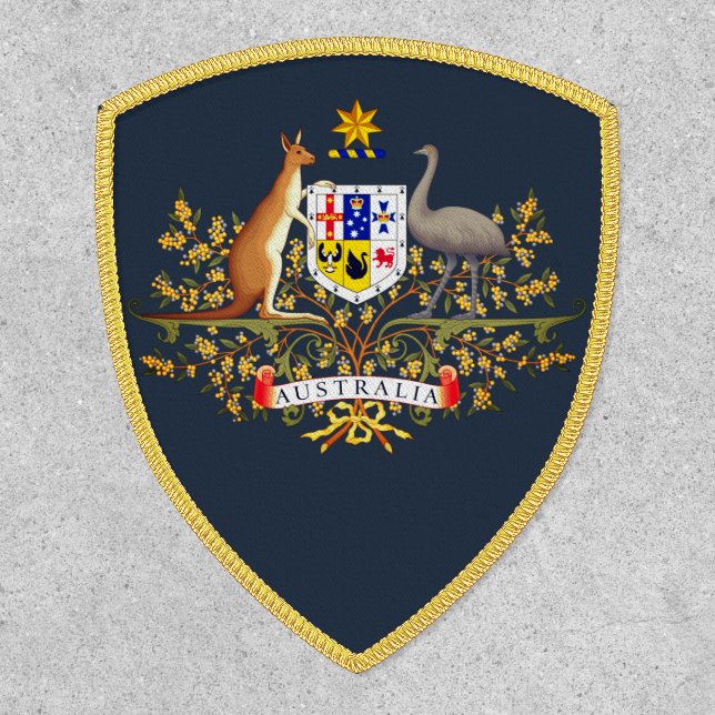 Australia Coat of Arms Patch (Front)