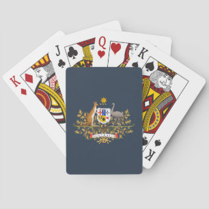 Australia Coat of Arms Poker Cards
