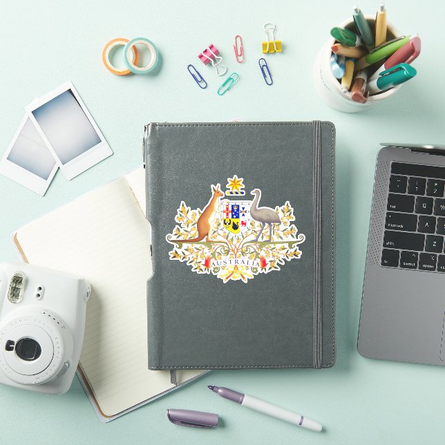 Australia Coat of Arms Sticker (iPad Cover)
