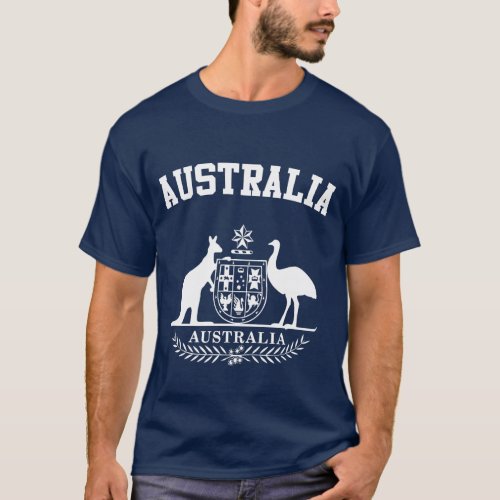 Australia Coat of Arms T_Shirt