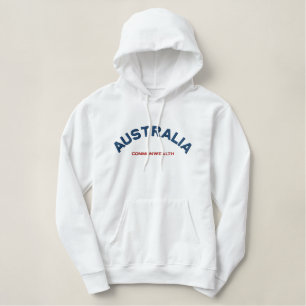 AUSTRALIA: Commonwealth Embroidered Hoodie