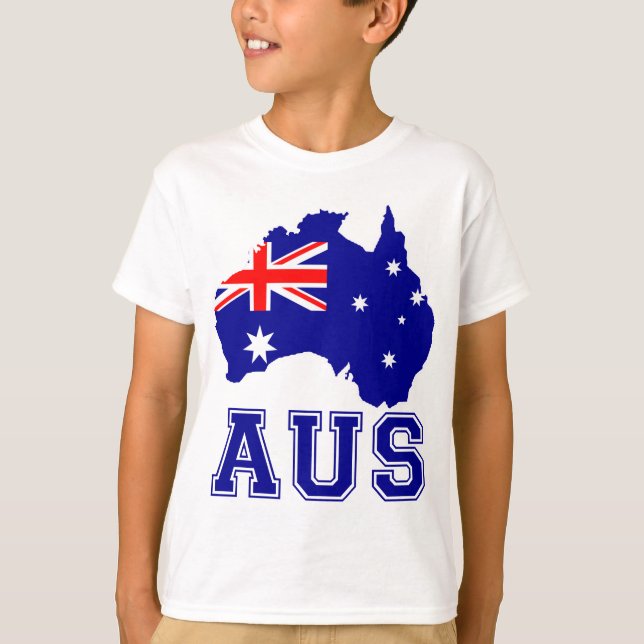 Australia Continent T-Shirt (Front)
