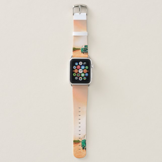 Australia, Coral Bay, May 16, 2018. Traveling camp Apple Watch Band (Front)