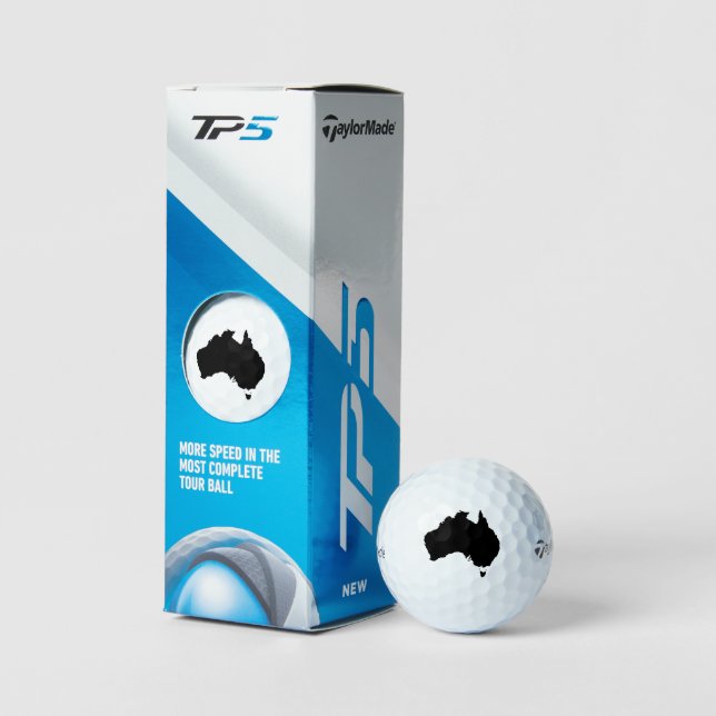 Australia Country Icon TaylorMade Golf Balls  (Packaging)