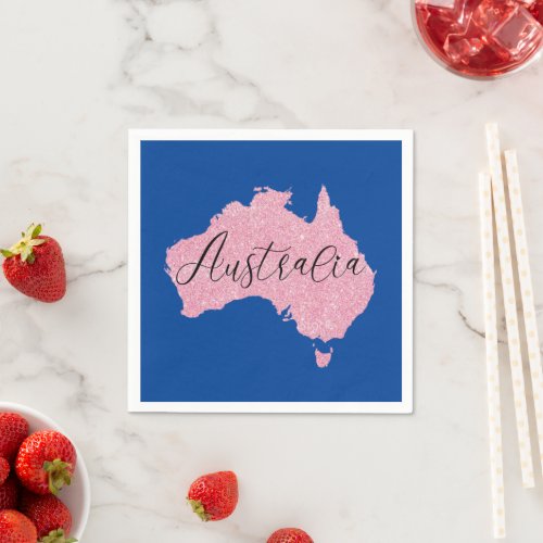 Australia Country Shining Color    Napkins