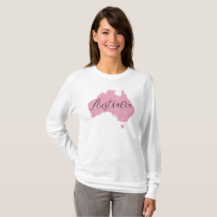 Australia Country Shining Color T-Shirt