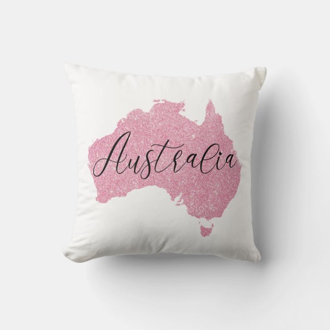 Australia Country Shining Color    Throw Pillow (Front)