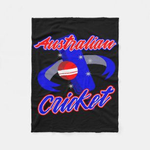 Australia Cricket Player Coach Jersey Sports Gift Fleece Blanket