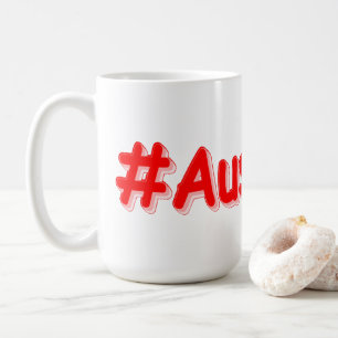 "#Australia" Cute Design. Buy Now Coffee Mug