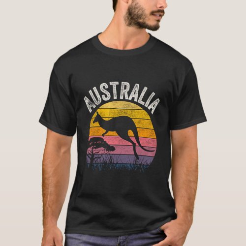 Australia Day Australian Kangaroo T_Shirt