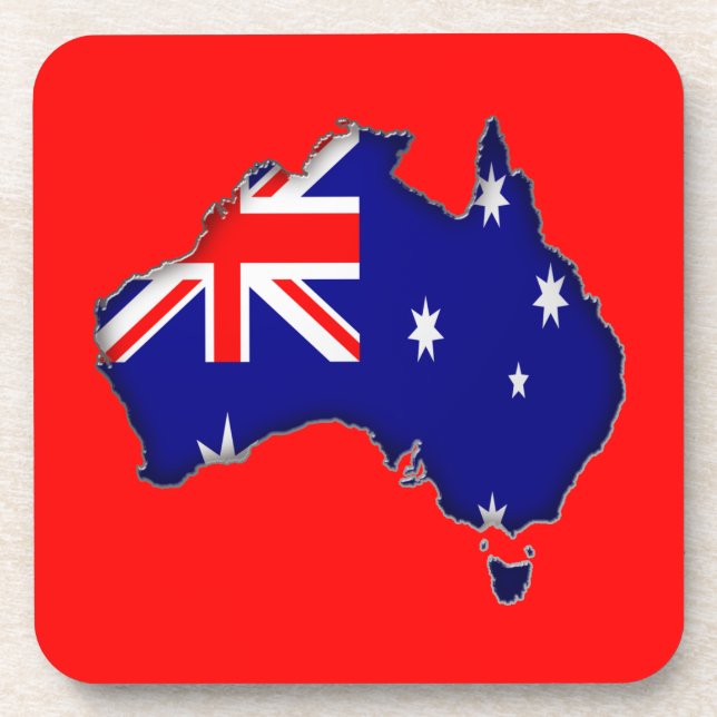 Australia Day Coaster (Front)