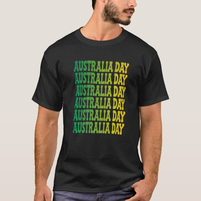 Australia Day Downunder Celebrate 2022 Australia D T-Shirt (Front)