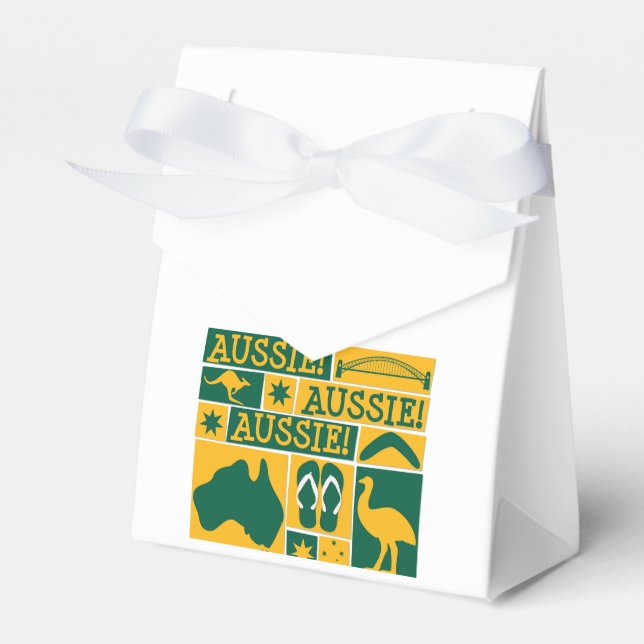 Australia Day Favor Boxes (Front Side)