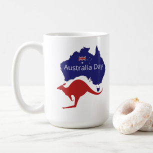 Australia Day Kangaroo Coffee Mug