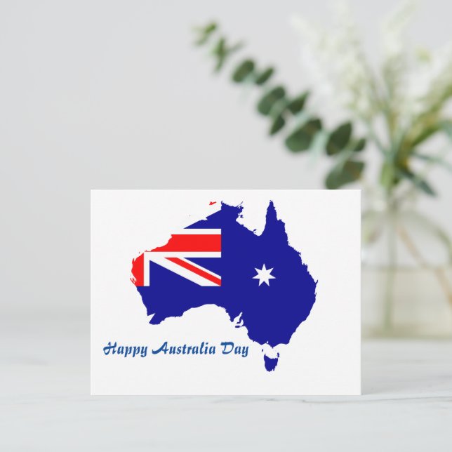  Australia Day Postcard (Standing Front)