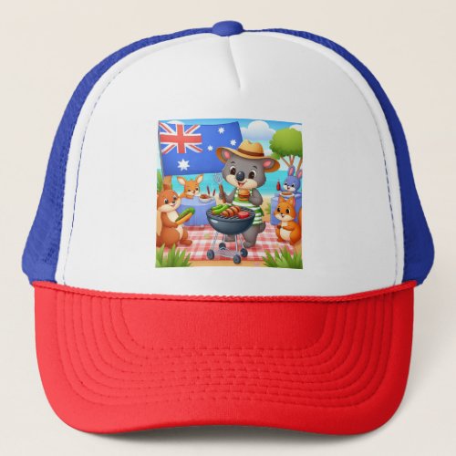 Australia Day Trucker Hat