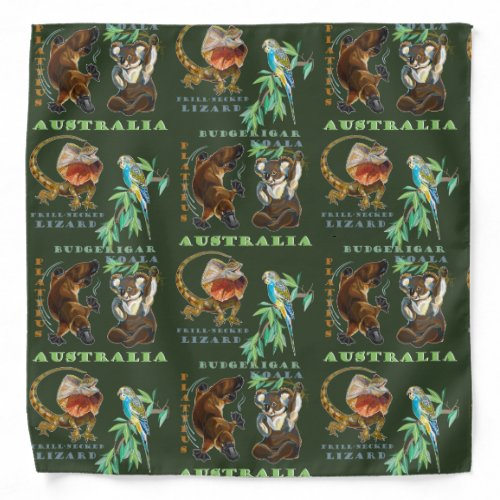 Australia design bandana