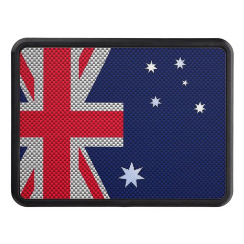 Australia Design in Carbon Fiber Chrome Style Tow Hitch Cover