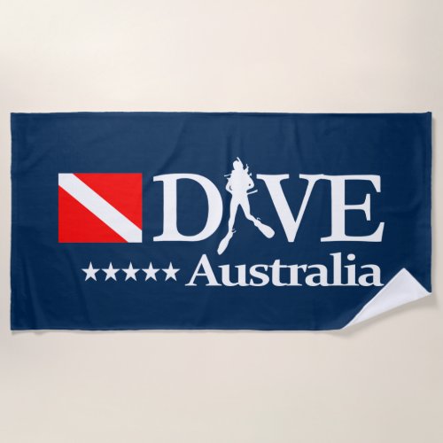 Australia DV4 Beach Towel
