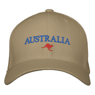 Australia Embroidered Baseball Cap