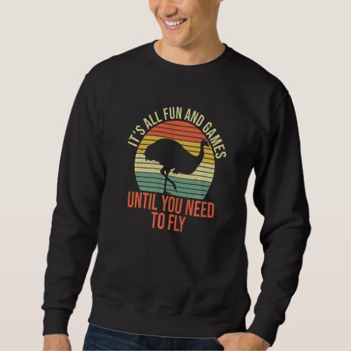 Australia Emu For An Emu Bird Expert Sweatshirt