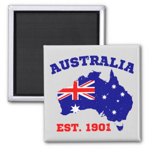 Australia Established 1901 Magnet