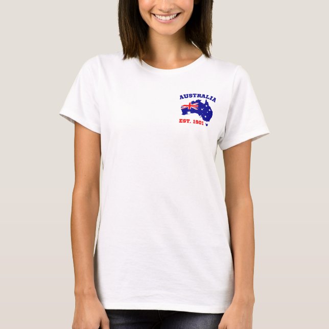Australia Established 1901 T-Shirt (Front)