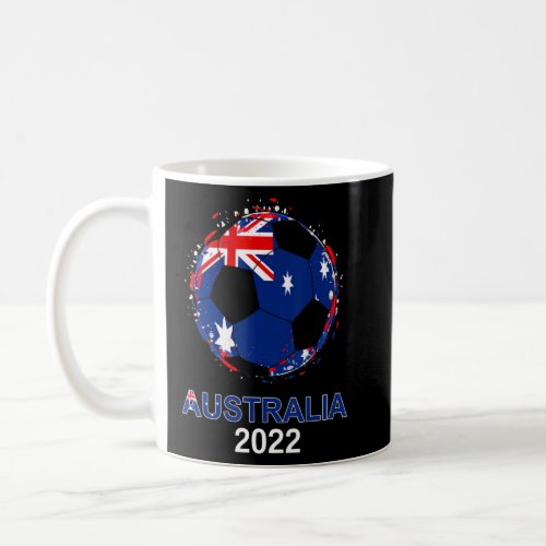 Australia Flag 2022 Supporter Australian Soccer Te Coffee Mug