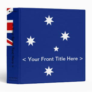 Australia Flag Binder