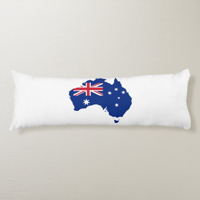 Australia flag body pillow (Front)
