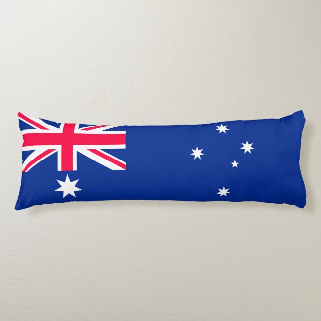 Australia Flag Body Pillow (Front)