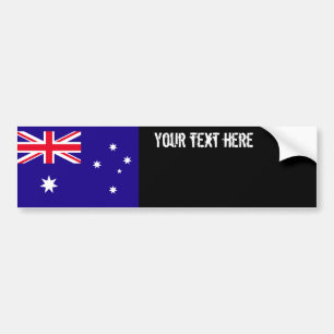 Australia Flag Bumper Sticker