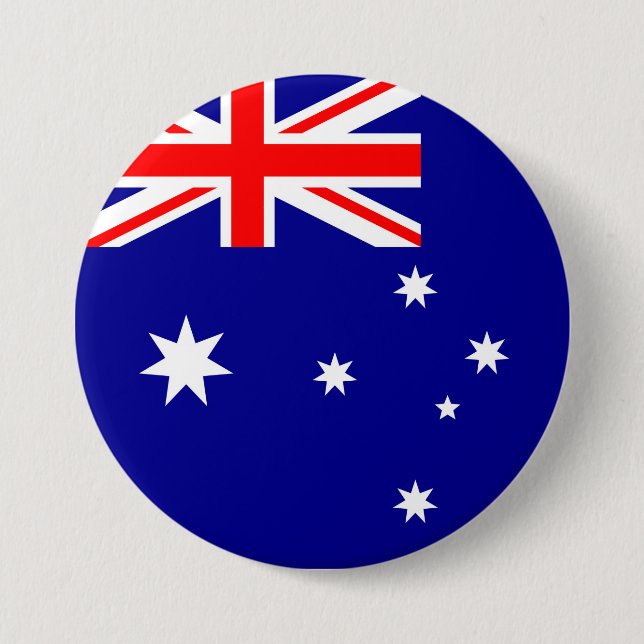 Australia Flag Button (Front)